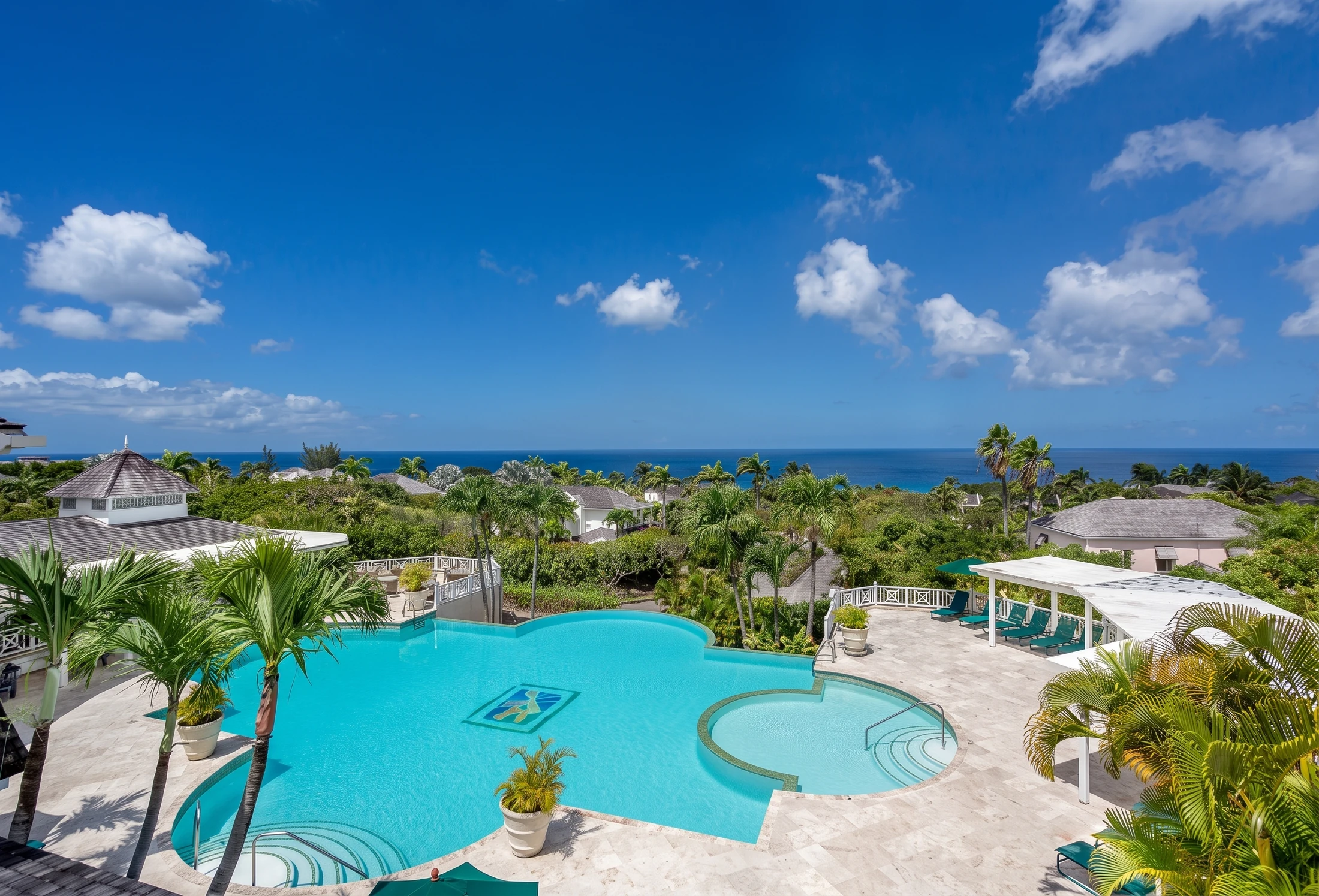 Sugar Hill infinity pool overlooking the Caribbean